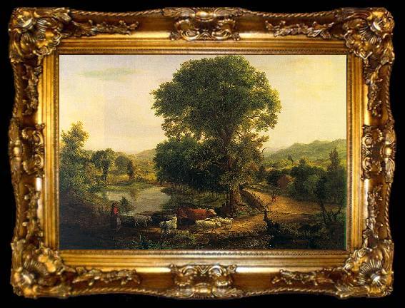 framed  George Inness Afternoon, ta009-2